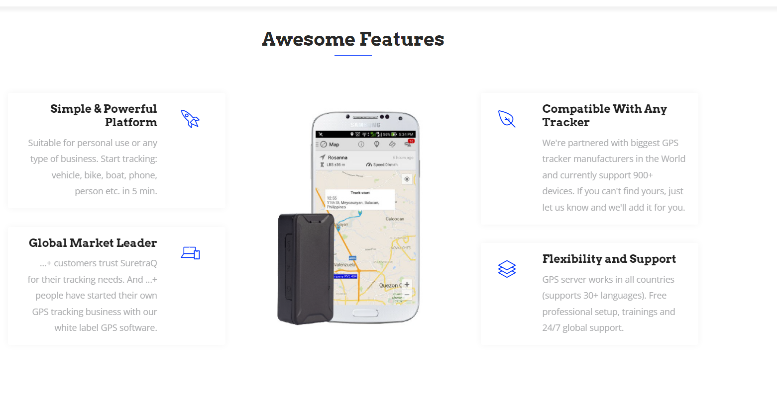 SuretraQ Self Hosted GPS Tracking Platform
